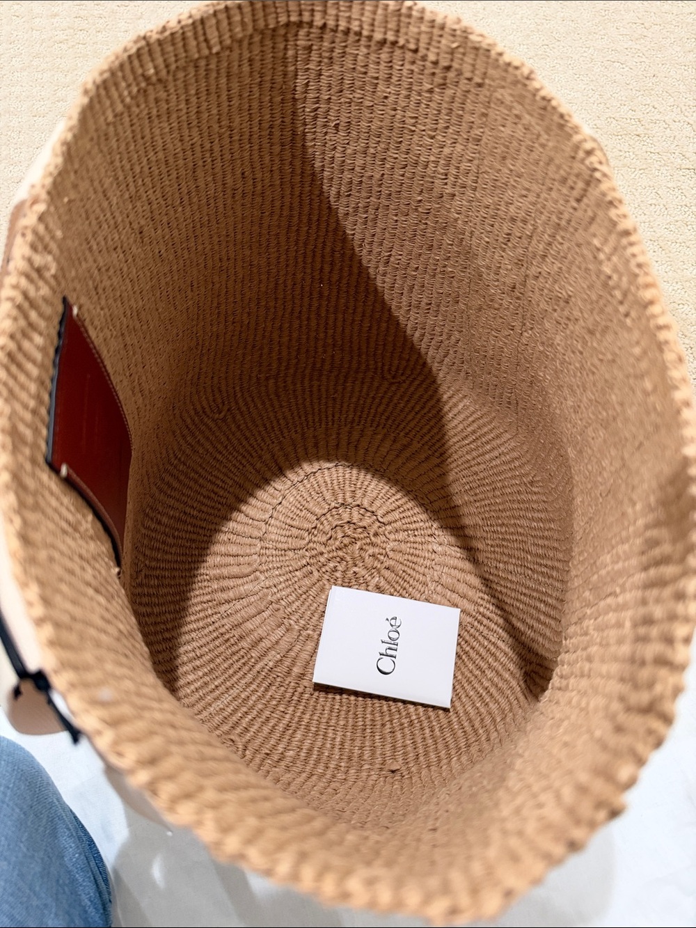 Authentic Chloé Woody Large Basket - Picture 3 of 14